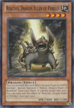 Reactan, Dragon Ruler of Pebbles⁣ - Lord of the Tachyon Galaxy⁣ (Common)⁣ [095]
