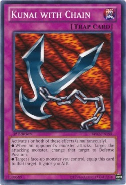 Kunai with Chain (V.1 - Common)⁣ - Battle Pack 2: War of the Giants⁣ (Common)⁣ [198]