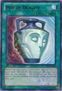 Pot of Duality (V.1 - Mosaic Rare) - Battle Pack 2: War of the Giants (Mosaic Rare) [BP02-160]