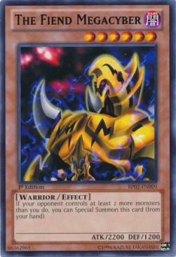 The Fiend Megacyber (V.2 - Rare)⁣ - Battle Pack 2: War of the Giants⁣ (Rare)⁣ [009]