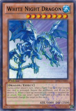 White Night Dragon (V.1 - Mosaic Rare)⁣ - Battle Pack 2: War of the Giants⁣ (Mosaic Rare)⁣ [083]