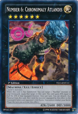 Number 6: Chronomaly Atlandis⁣ - Super Starter: V for Victory⁣ (Common)⁣ [V11]