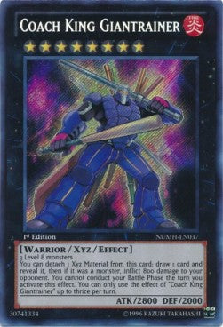 Coach King Giantrainer⁣ - Number Hunters⁣ (Secret Rare)⁣ [037]