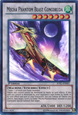 Mecha Phantom Beast Concoruda⁣ - Judgment of the Light⁣ (Super Rare)⁣ [041]