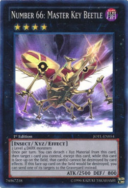 Number 66: Master Key Beetle - Judgment of the Light (Super Rare) [JOTL-054]