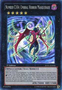 Number C104: Umbral Horror Masquerade (V.1 - Super Rare)⁣ - Judgment of the Light⁣ (Super Rare)⁣ [056]