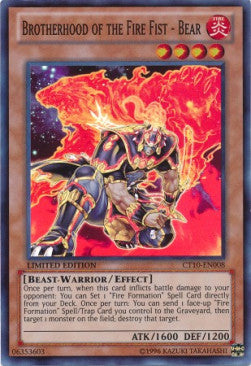 Brotherhood of the Fire Fist - Bear⁣ - Collector's Tins 2013⁣ (Super Rare)⁣ [008]