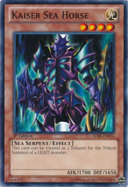 Kaiser Sea Horse⁣ - Structure Deck: Saga of Blue-Eyes White Dragon⁣ (Common)⁣ [016]