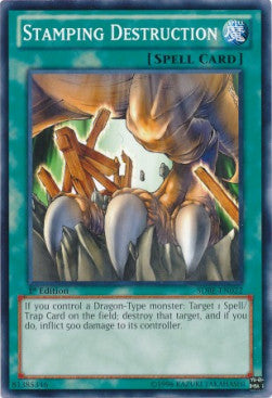 Stamping Destruction⁣ - Structure Deck: Saga of Blue-Eyes White Dragon⁣ (Common)⁣ [022]