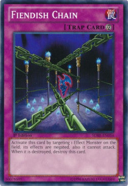 Fiendish Chain⁣ - Structure Deck: Saga of Blue-Eyes White Dragon⁣ (Common)⁣ [034]