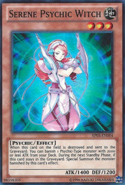 Serene Psychic Witch - Astral Pack Three (Super Rare) [AP03-004]