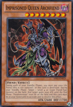 Imprisoned Queen Archfiend⁣ - Astral Pack Three⁣ (Common)⁣ [019]