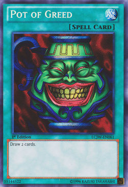 Pot of Greed⁣ - Legendary Collection 4: Mega Pack⁣ (Secret Rare)⁣ [061]