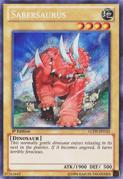 Sabersaurus - Legendary Collection 4: Mega Pack (Secret Rare) [LCJW-143]