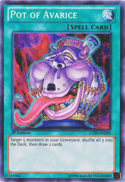 Pot of Avarice⁣ - Legendary Collection 4: Mega Pack⁣ (Secret Rare)⁣ [290]