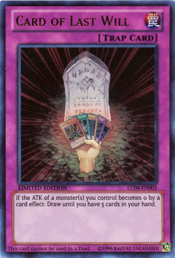 Card of Last Will⁣ - Legendary Collection 4: Joey's World⁣ (Ultra Rare)⁣ [003]