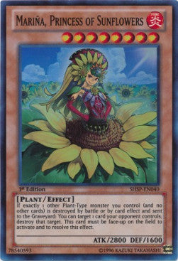 Mariña, Princess of Sunflowers⁣ - Shadow Specters⁣ (Super Rare)⁣ [040]