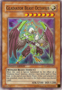 Gladiator Beast Octavius (V.1 - Super Rare)⁣ - Gladiator's Assault⁣ (Super Rare)⁣ [SP1]