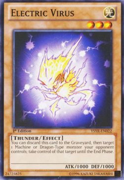 Electric Virus⁣ - Starter Deck: Yugi Reloaded⁣ (Common)⁣ [022]