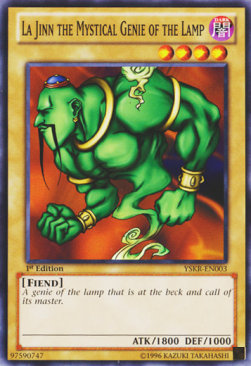 La Jinn the Mystical Genie of the Lamp⁣ - Starter Deck: Kaiba Reloaded⁣ (Common)⁣ [003]