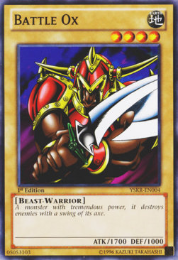 Battle Ox⁣ - Starter Deck: Kaiba Reloaded⁣ (Common)⁣ [004]