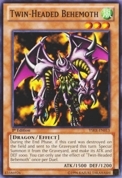 Twin-Headed Behemoth⁣ - Starter Deck: Kaiba Reloaded⁣ (Common)⁣ [013]