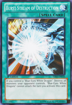 Burst Stream of Destruction⁣ - Starter Deck: Kaiba Reloaded⁣ (Common)⁣ [036]