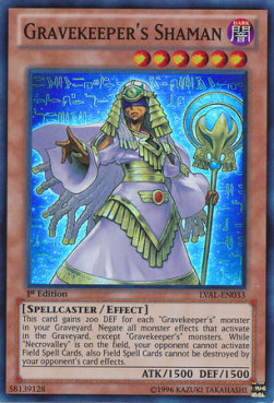 Gravekeeper's Shaman⁣ - Legacy of the Valiant⁣ (Super Rare)⁣ [033]