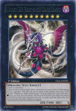 Number C92: Heart-eartH Chaos Dragon⁣ - Legacy of the Valiant⁣ (Rare)⁣ [050]