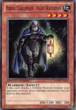 Heroic Challenger - Night Watchman⁣ - War of the Giants Reinforcements⁣ (Common)⁣ [054]