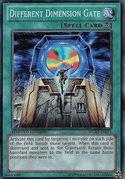 Different Dimension Gate⁣ - War of the Giants Reinforcements⁣ (Super Rare)⁣ [071]