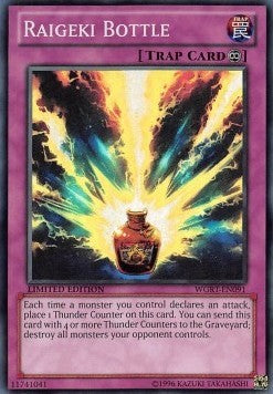 Raigeki Bottle⁣ - War of the Giants Reinforcements⁣ (Super Rare)⁣ [091]