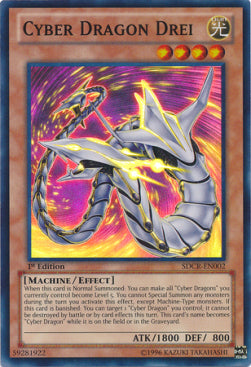 Cyber Dragon Drei⁣ - Structure Deck: Cyber Dragon Revolution⁣ (Super Rare)⁣ [002]