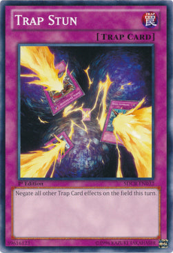 Trap Stun⁣ - Structure Deck: Cyber Dragon Revolution⁣ (Common)⁣ [032]
