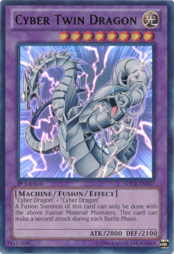 Cyber Twin Dragon - Structure Deck: Cyber Dragon Revolution (Ultra Rare) [SDCR-037]