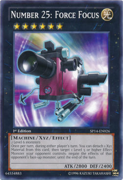Number 25: Force Focus (V.1 - Common)⁣ - Star Pack 2014⁣ (Common)⁣ [026]