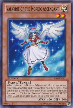 Valkyrie of the Nordic Ascendant (V.1 - Common)⁣ - Star Pack 2014⁣ (Common)⁣ [047]