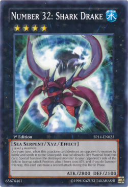 Number 32: Shark Drake (V.2 - Starfoil Rare)⁣ - Star Pack 2014⁣ (Starfoil Rare)⁣ [023]
