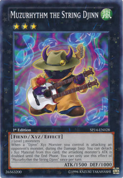 Muzurhythm the String Djinn (V.2 - Starfoil Rare)⁣ - Star Pack 2014⁣ (Starfoil Rare)⁣ [028]