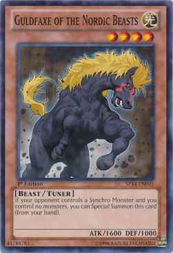 Guldfaxe of the Nordic Beasts (V.2 - Starfoil Rare)⁣ - Star Pack 2014⁣ (Starfoil Rare)⁣ [045]