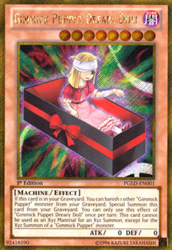Gimmick Puppet Dreary Doll⁣ - Premium Gold⁣ (Gold Secret Rare)⁣ [001]