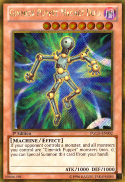 Gimmick Puppet Magnet Doll⁣ - Premium Gold⁣ (Gold Secret Rare)⁣ [002]
