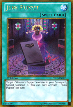 Junk Puppet⁣ - Premium Gold⁣ (Gold Secret Rare)⁣ [007]
