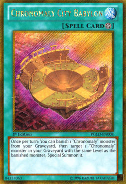 Chronomaly City Babylon⁣ - Premium Gold⁣ (Gold Secret Rare)⁣ [008]