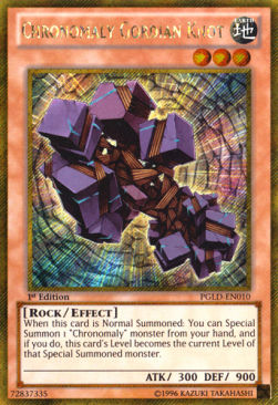 Chronomaly Gordian Knot⁣ - Premium Gold⁣ (Gold Secret Rare)⁣ [010]