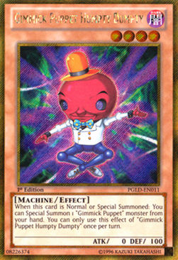 Gimmick Puppet Humpty Dumpty⁣ - Premium Gold⁣ (Gold Secret Rare)⁣ [011]