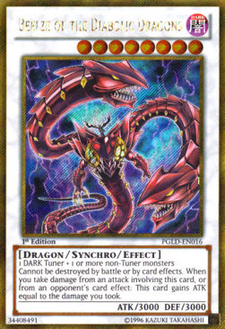 Beelze of the Diabolic Dragons⁣ - Premium Gold⁣ (Gold Secret Rare)⁣ [016]