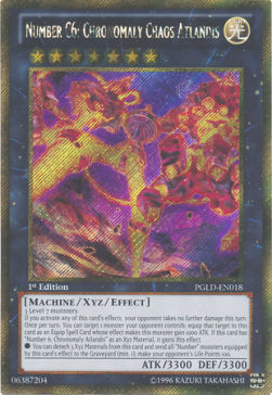 Number C6: Chronomaly Chaos Atlandis⁣ - Premium Gold⁣ (Gold Secret Rare)⁣ [018]