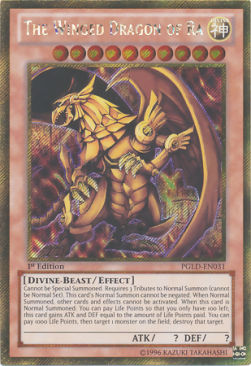 The Winged Dragon of Ra⁣ - Premium Gold⁣ (Gold Secret Rare)⁣ [031]