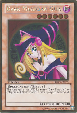 Dark Magician Girl⁣ - Premium Gold⁣ (Gold Rare)⁣ [033]